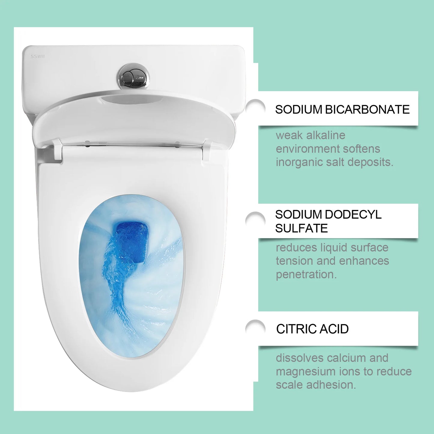 DropKlean© Limpiador automático con tratamiento del agua y elementos activos